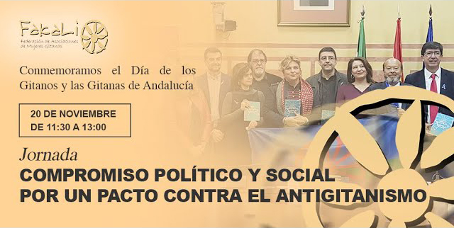 Jornada "Compromiso Político y Social por un Pacto contra el Antigitanismo"